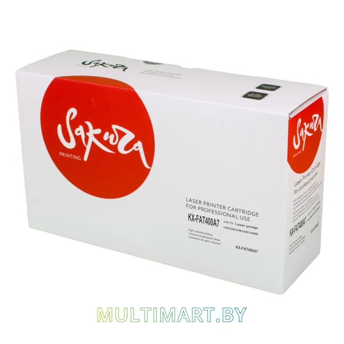 Картридж Sakura Printing SAKXFAT400A7 (аналог Panasonic KX-FAT400A(7)